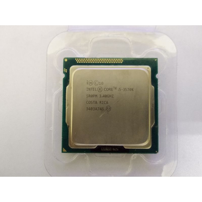 intel 英特爾 i5 3570k 4核心 1155腳位 CPU