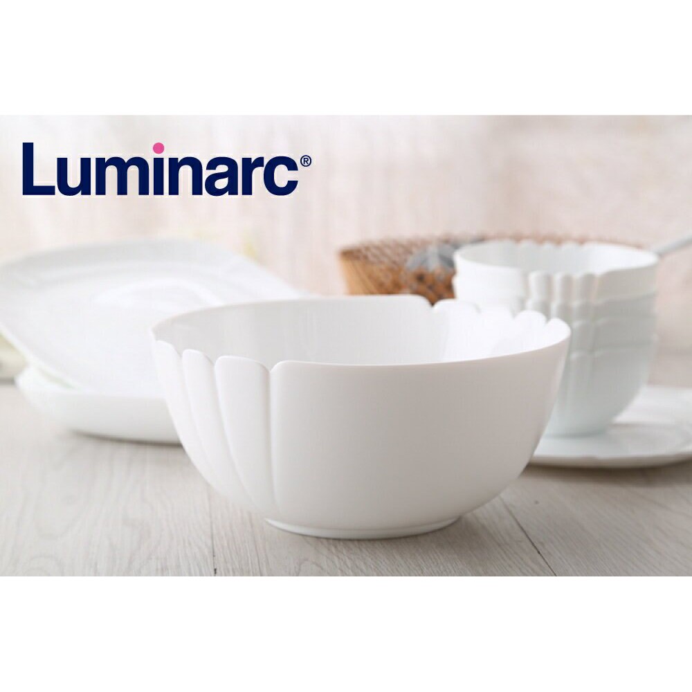 【Luminarc 樂美雅】露特莎1碗3盤餐具組