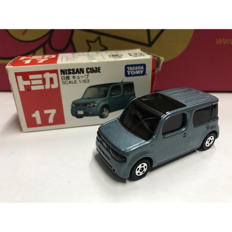 Tomica NO.17NISSAN CUBE