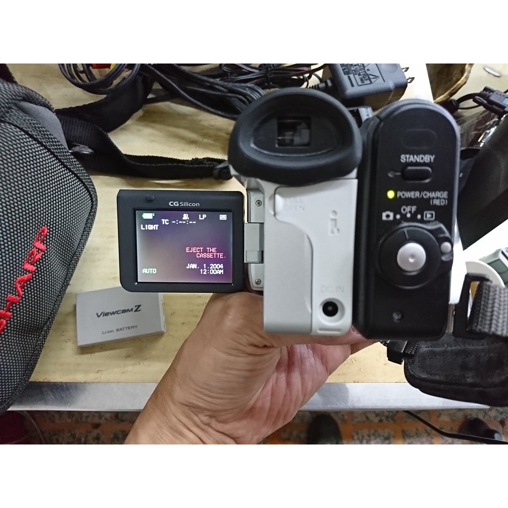SHARP夏普VL-Z100U-S DV 照相攝錄放影機 故障 零件機