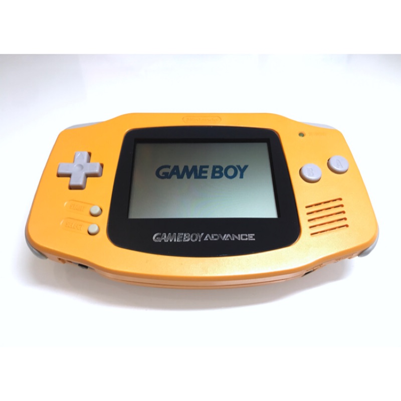 【勇者電玩屋】GBA正日版-稀有限定款 9.5成新 GBA 橘黃色款（Gameboy）非換殼機10968031