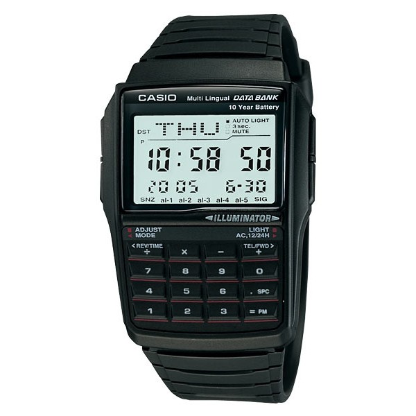 【CASIO】卡西歐復古計算機手錶電子錶DBC-32-1A  宏崑時計 台灣卡西歐保固一年