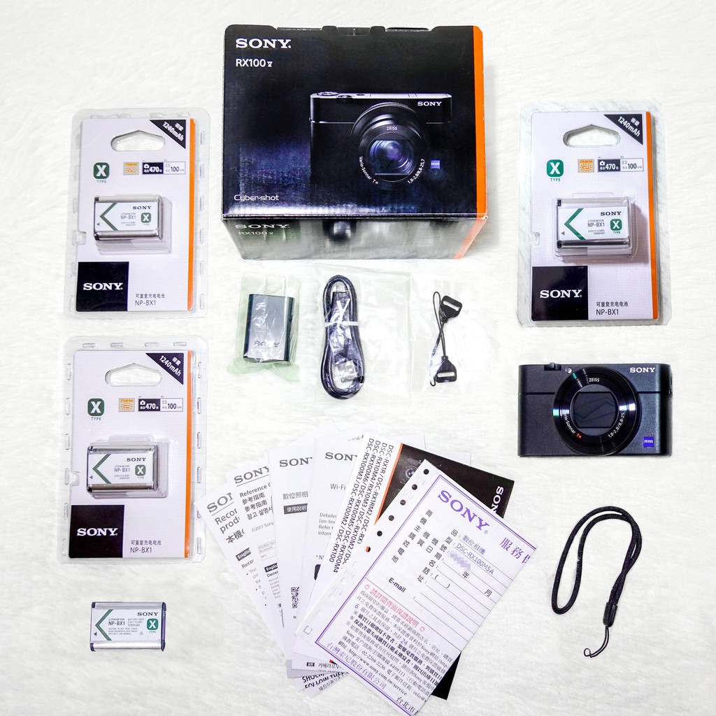 Sony RX100 M5A 升級款 數位相機 公司貨(4顆原廠電池(3顆全新)
