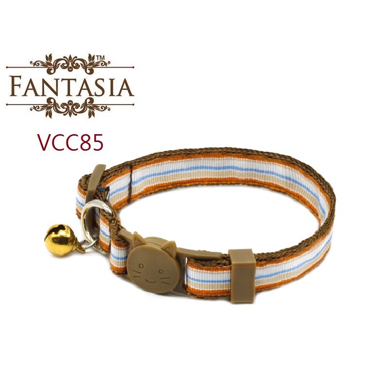 【VCC85】成貓安全項圈(S) 安全插扣 防勒 貓項圈 鈴鐺 范特西亞 Fantasia