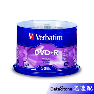 Verbatim 威寶 16x DVD+R 空白光碟片 藍鳳凰 原廠50片裝
