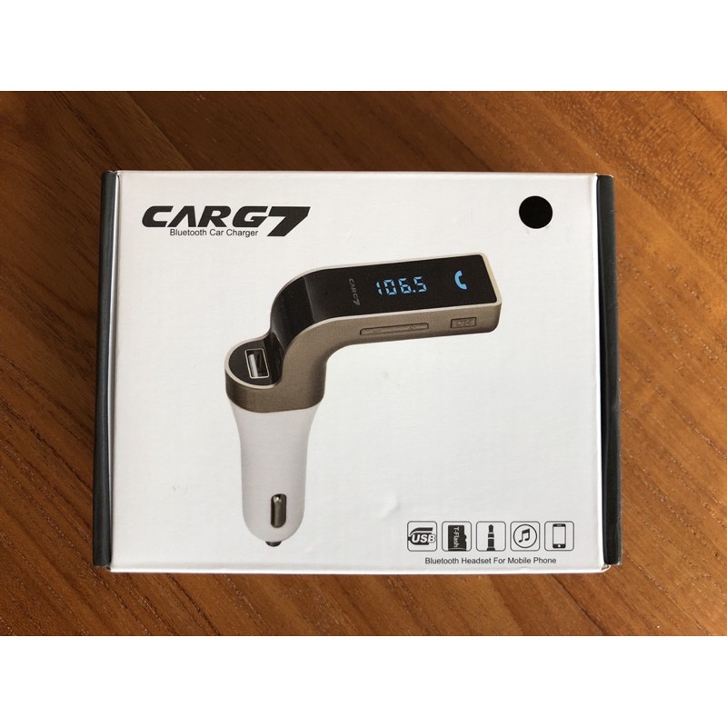 CARG7 車用藍牙藍芽無線FM音樂播放器