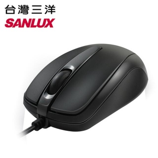 新莊民安《含稅附發票 USB介面 黑色款》SANYO 台灣三洋 SYMS-M17 USB光學滑鼠 人體工學、流線造型設計