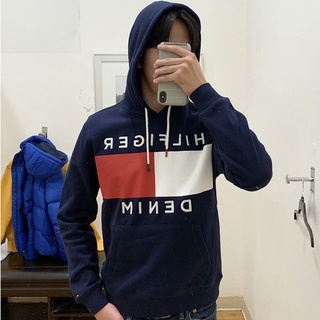 【現貨】美國代購 Tommy Hilfiger DEMIN Logo 男款 內刷毛 帽T