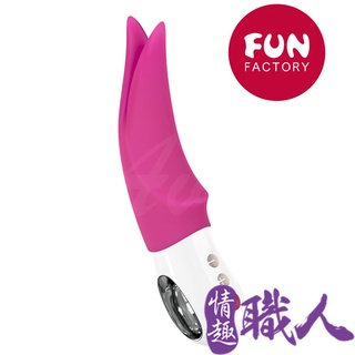 德國Fun Factory Volta 沃爾特 多功能仿舌外部震動器-玫紅充電式 情趣用品 成人玩具│情趣職人代理公司貨