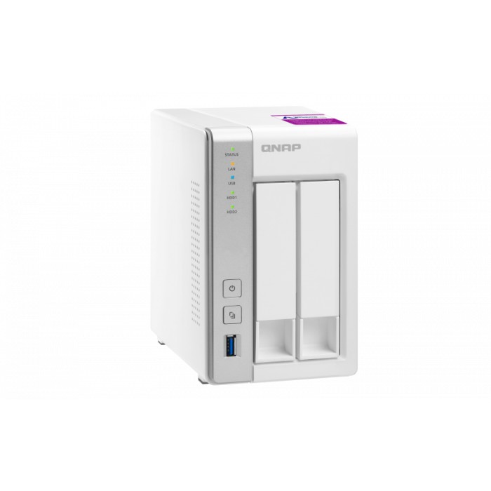 售QNAP 威聯通 TS-231P2-1G 2-Bay NAS(含1顆4TB硬碟)