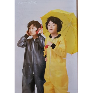 ♡ 現貨 ♡ 韓國 兒童 連身 防水 畫畫衣 雨衣 玩沙衣 帥氣連身衣