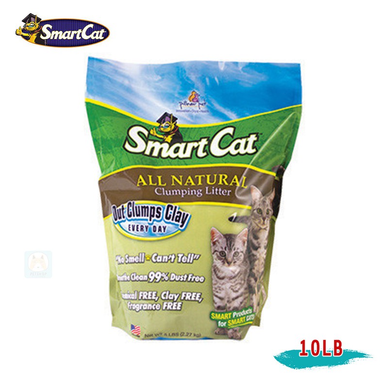 【smart cat 聰明貓】 高粱貓砂 凝結 超好用 天然 零負擔 高粱-柴夫人寵物館