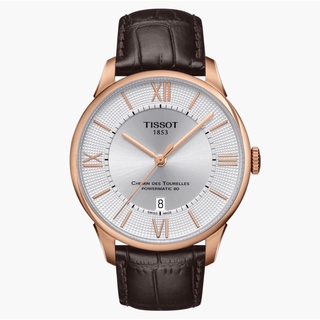 TISSOT 杜魯爾 80小時動力儲存機械錶(T0994073603800)42mm