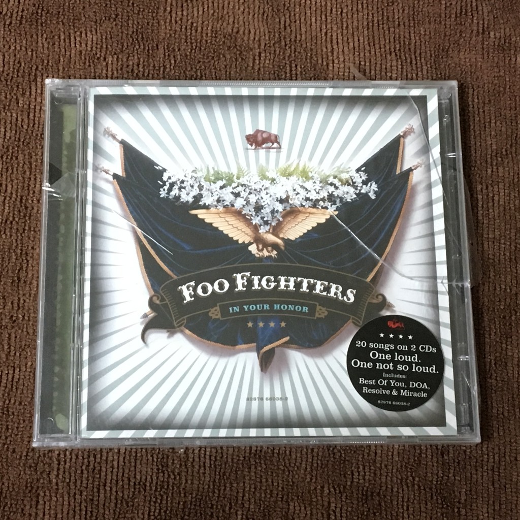 Foo Fighters In Your Honor 幽浮一族 重返榮耀2cd 全新美版專輯 蝦皮購物