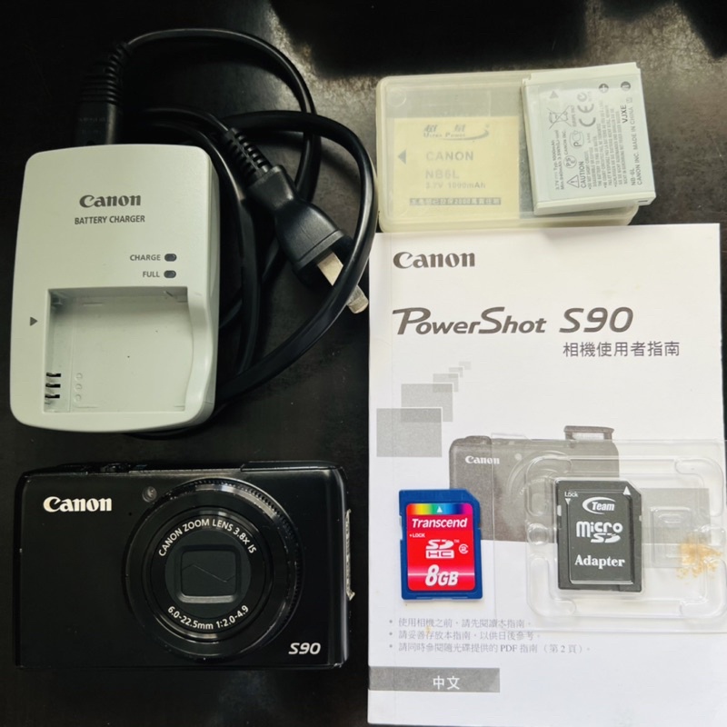 二手商品 canon s90類單眼相機