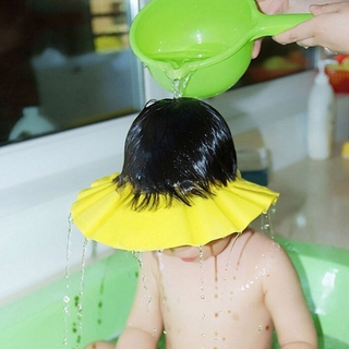 1x 可調式洗髮帽可防止水進入耳朵嬰兒沐浴遮陽帽嬰兒淋浴保護眼睛防水防濺保護嬰兒洗護罩, 適合嬰幼兒