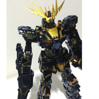 {鋼彈的屋-模型工作室} 萬代 MG 1/100 報喪 鈦版 完成品 (實品如圖) 鋼彈 模型 代工