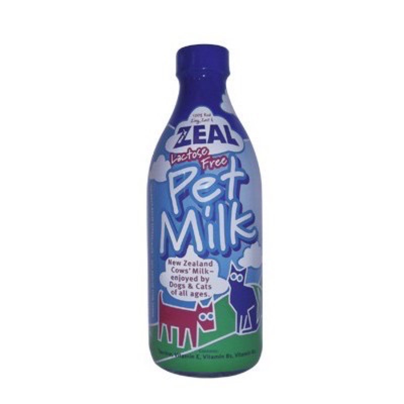 zeal  zealmilk 寵物牛奶 貓咪牛奶 狗狗牛奶