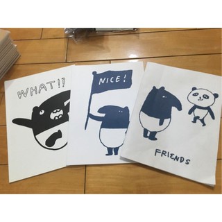 馬來貘 文創 文具用品 正版 記事本 筆記本 正版 臺灣製 訂價35元 特價20元