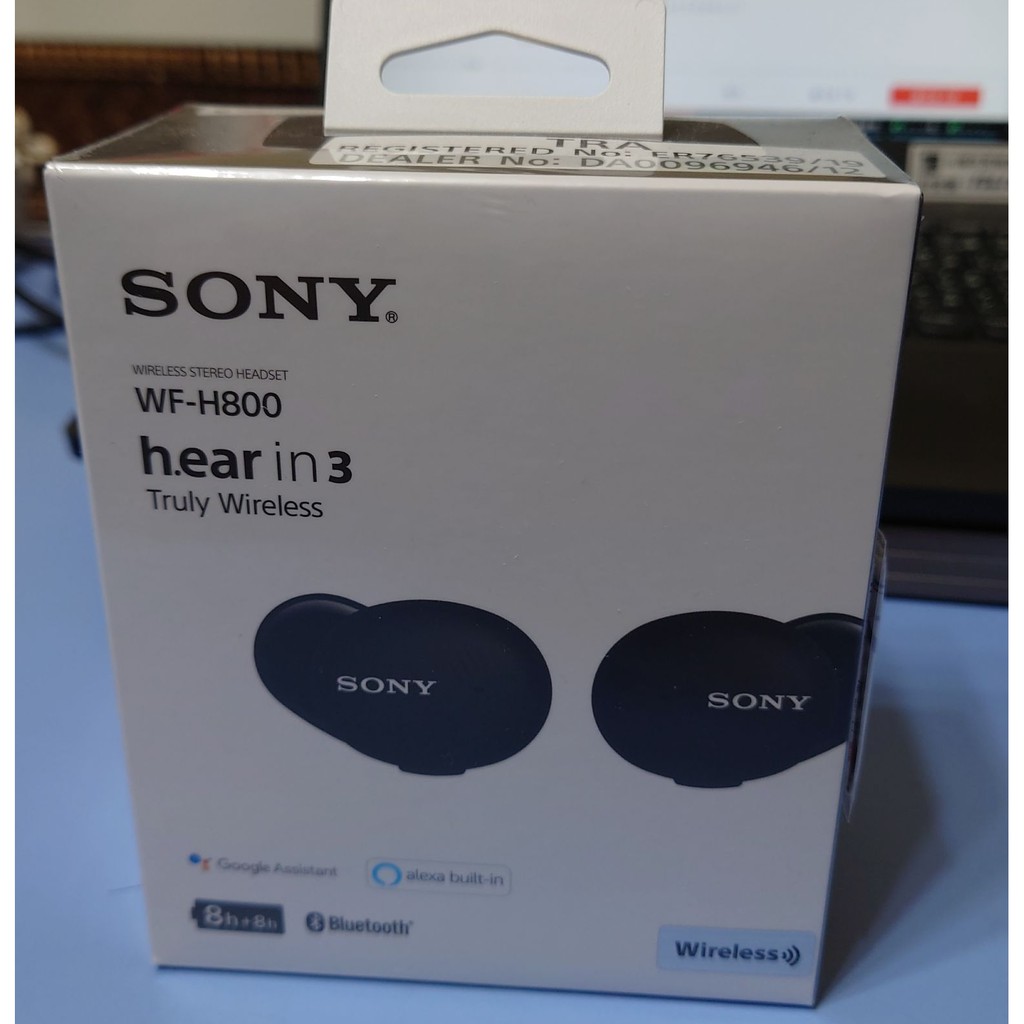 Sony WF-H800 h.ear in 3 真無線耳機（黑色）