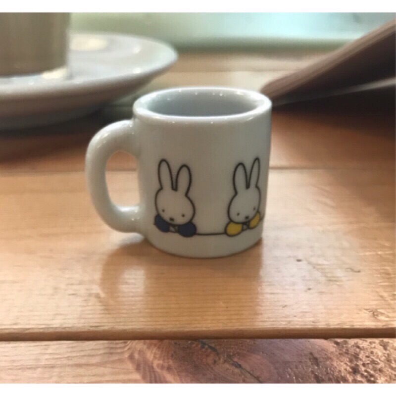 米菲兔迷你馬克杯miffy 扭蛋陶瓷迷你杯子 蝦皮購物