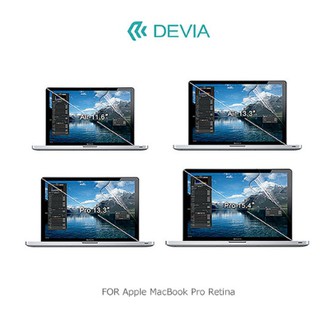 Apple MacBook Air 11吋/12吋/Pro Retina 15吋 螢幕保護貼 屏幕貼 高清 DEVIA