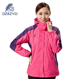 杜戛地DZRZVD 15012女款兩件式外套～防水、防風、保暖三合一 衝鋒衣 出清！或有微瑕疵