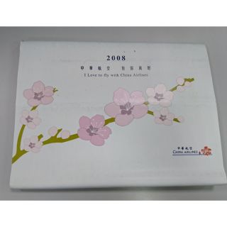 2008 林志玲 中華航空 三角桌曆