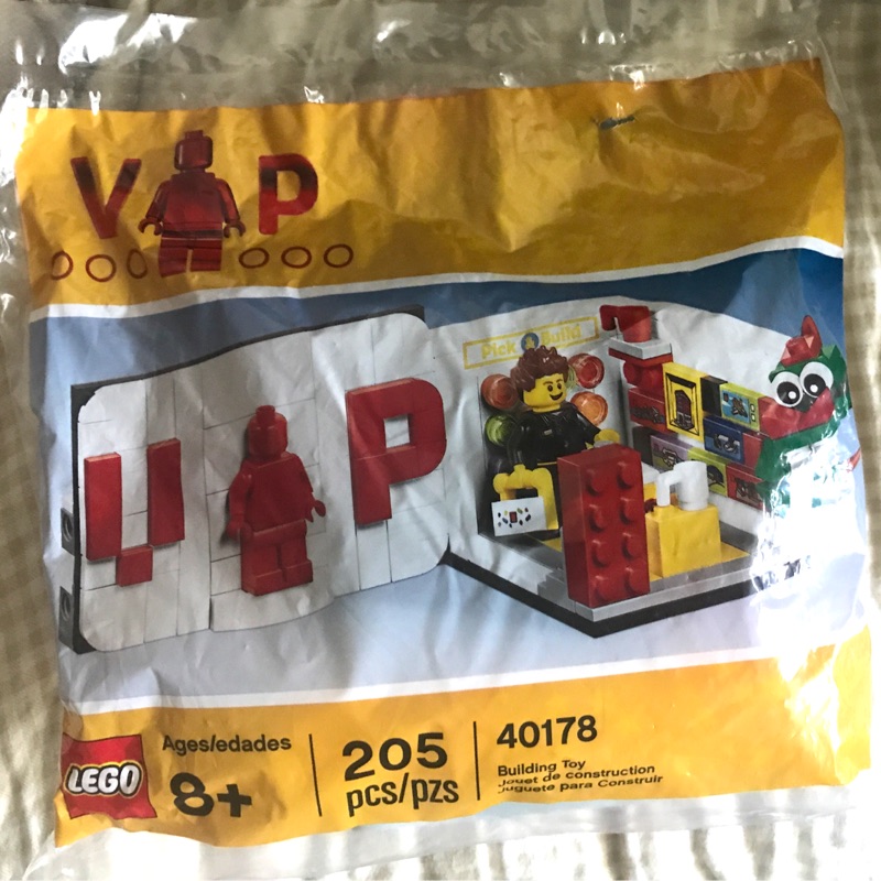樂高 40178 VIP 限量 polybag 人偶 積木 LEGO 限定 收藏 正版 現貨 台北市可面交 袋裝 禮物