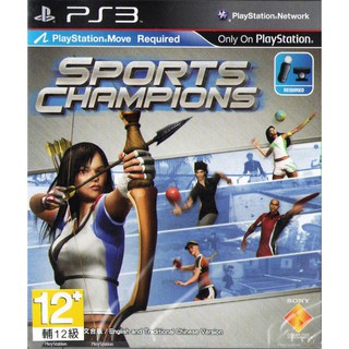 PS3 遊戲 全新 未拆封 運動冠軍 Sports Champions 中英文