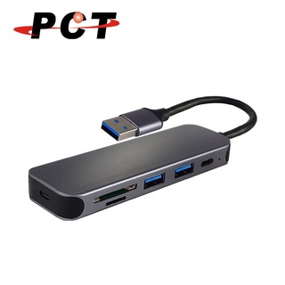 【PCT】USB3.0 轉 USB-C/USB3.0/SD/TF 擴充座(PK105)