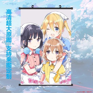優選 調教咖啡廳櫻之宮莓香日向夏帆星川麻冬動漫掛畫海報周邊 蝦皮購物
