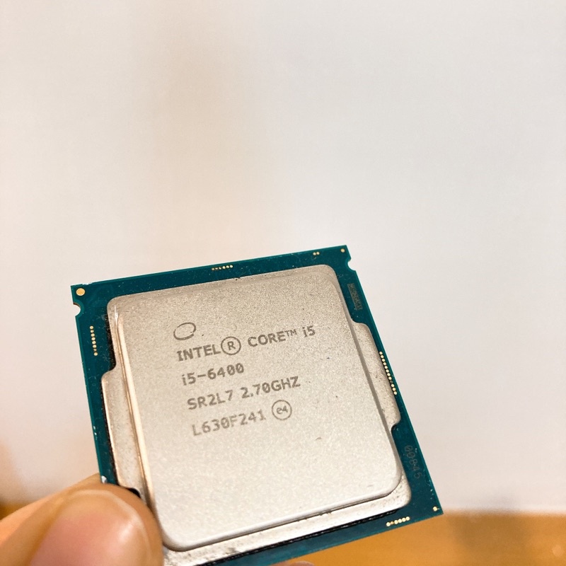 【二手無盒】Intel Core i5-6400 2.7GHz 六代 i5 四核心CPU處理器 1151腳位 不含風扇