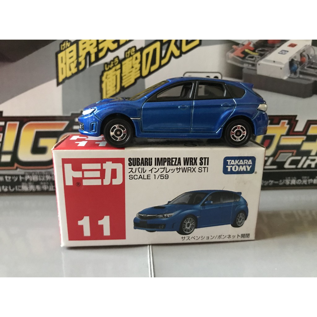 【出清】多美 Tomica 號碼車 11 Subaru Impreza WRX STI