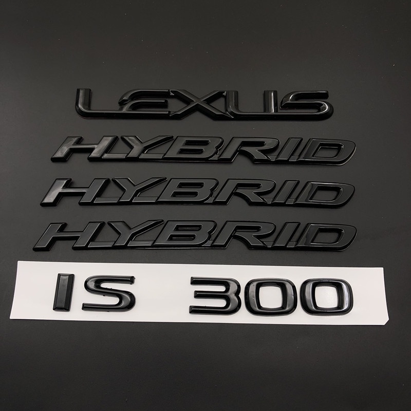 ANS汽車配件 雷克薩斯is250 is300 is350 LEXUS HYBRID IS250 LS500後標誌後字