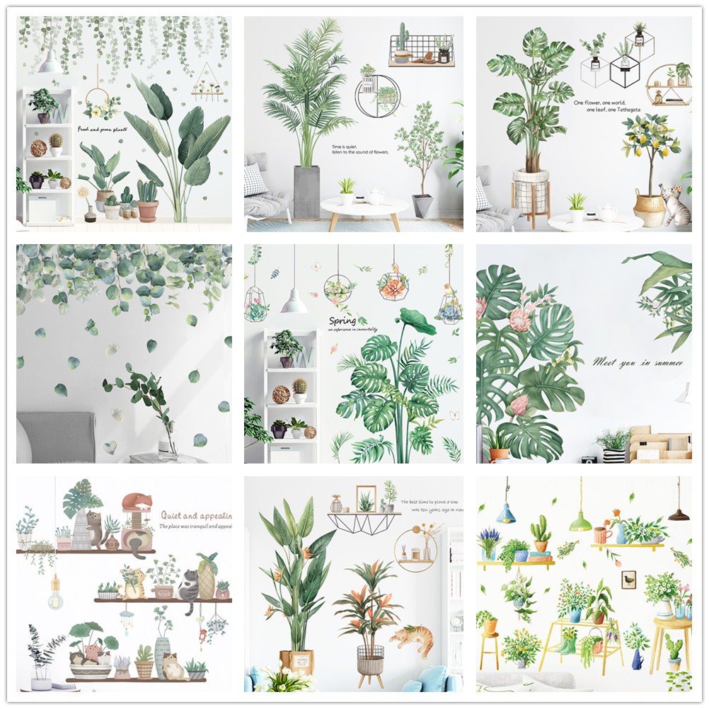 九九家居植物壁貼的價格推薦 22年10月 比價比個夠biggo