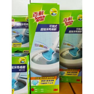 899471 3M百利可拋式超強淨馬桶刷**