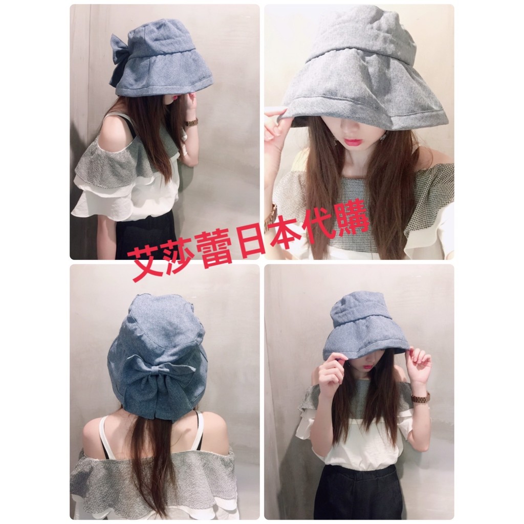 日本熱賣TOP1 牛仔布女藝人風格抗UV超吸汗涼感帽