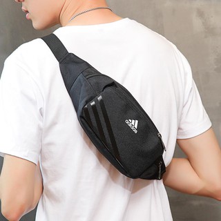 【Footwear Corner 鞋角 】Adidas EC WAIST Back Bag Black 腰包 側背包