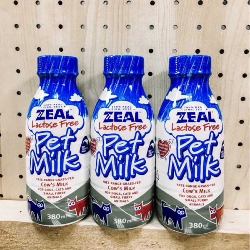 Zeal寵物牛奶 現貨 380ml 效期2022