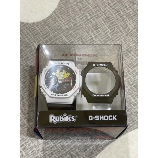 Rubik’s x G-SHOCK GAE-2100RC-1A魔術方塊聯名錶款