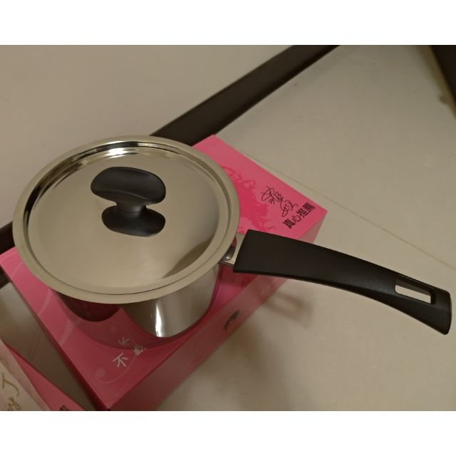 V現貨)菲姐不銹鋼炊具 鍋具 不銹鋼單柄鍋19cm