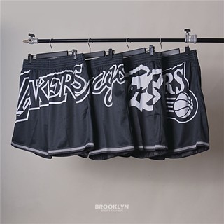 MITCHELL & NESS M&N BIG FACE 3.0 黑魂 四隊 球褲 (布魯克林) MN21BSH01-