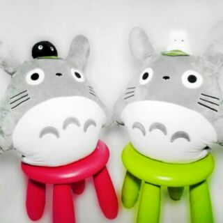 超可愛龍貓 二合一 【抱枕+毯子】品質保證