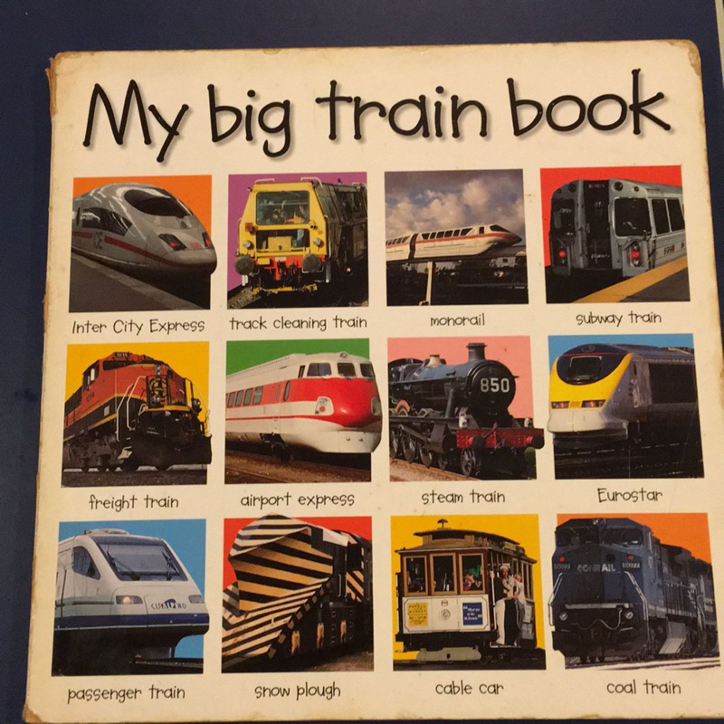 二手童書-My Big train book