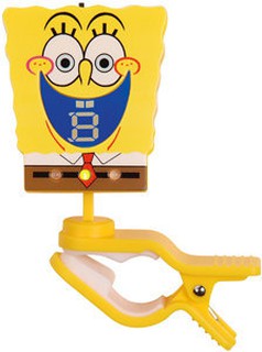 大鼻子樂器 正版授權 海綿寶寶調音器 烏克麗麗 吉他 貝斯 送禮適用 Spongebob Tuner