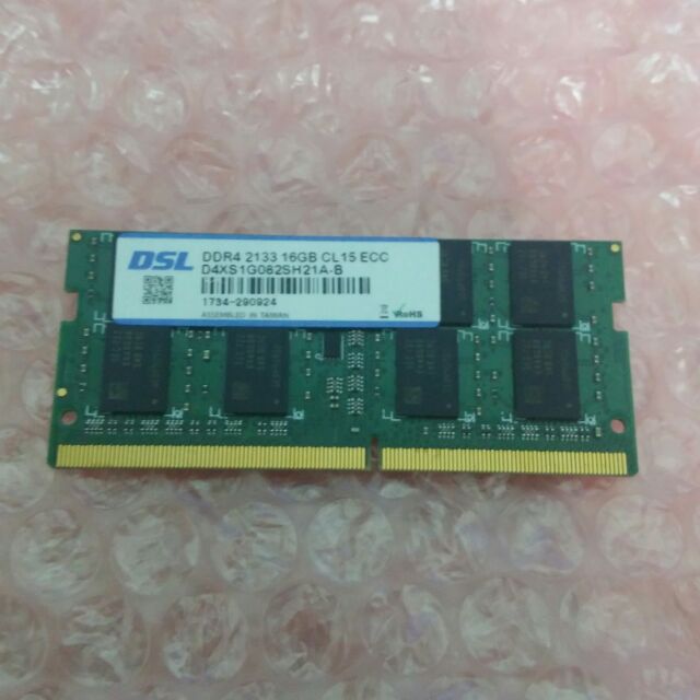 DSL商越 16G DDR4-2133 ECC SODIMM