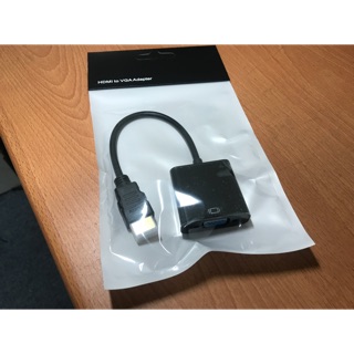 HDMI to VGA 轉接線 HDMI轉VGA（D-sub) 電腦獨立顯示卡轉接 電視盒HDMI轉接 HDMI轉電腦螢幕