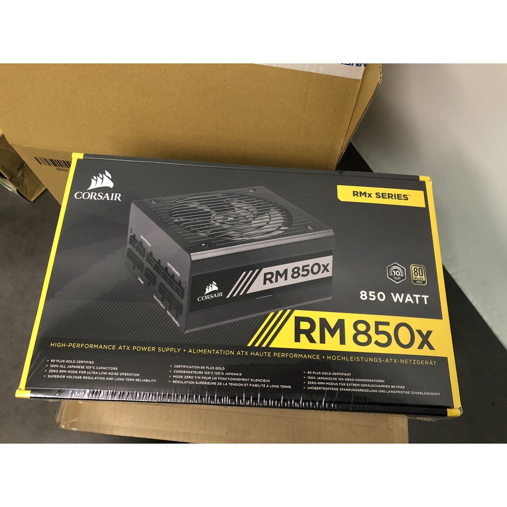 [全新未拆]Corsair海盜船 RM850x  850W 電源供應器*蝦皮最便宜*-*限量一顆*