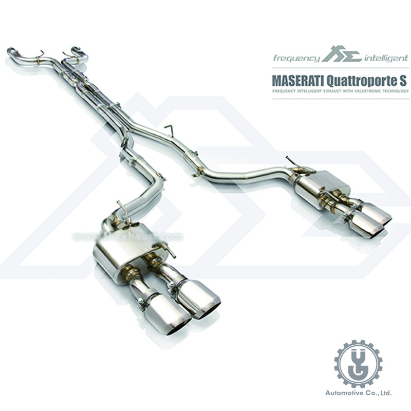 FI 高流量帶三元催化頭段 當派 排氣管 Maserati Quattroporte S 3.0T 底盤【YGAUTO】